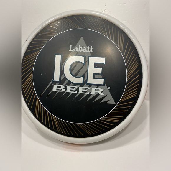 Rare Labatt Ice Beer Bar Sign - Picture 1 of 4